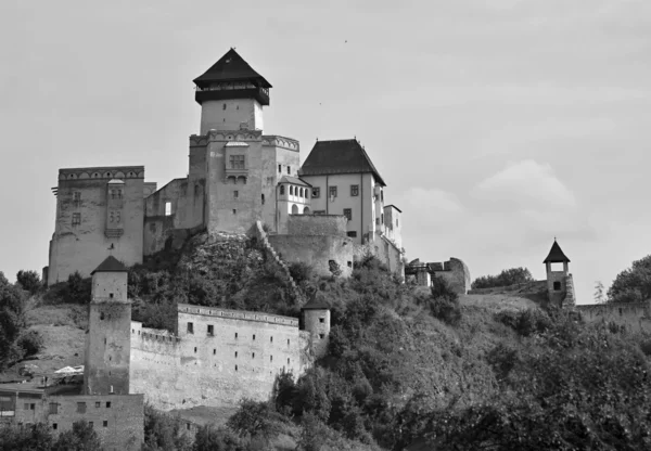 Trencin-Burg in der Slowakei — Stockfoto