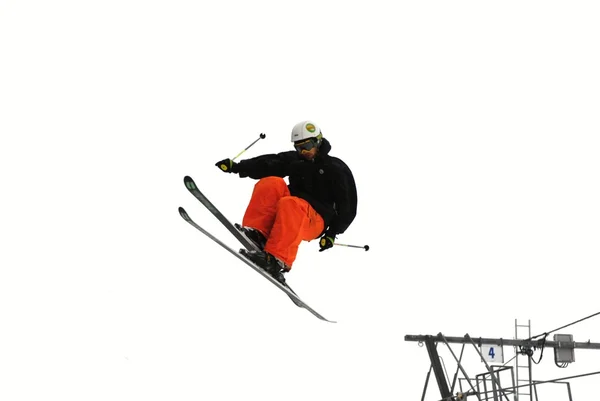 Skispringen — Stockfoto