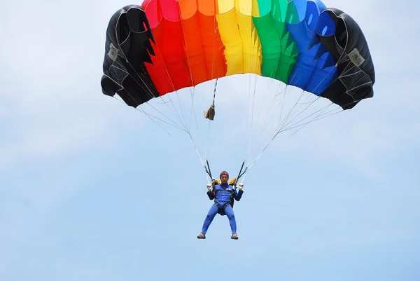 Чемпионаты мира по парашютам — стоковое фото