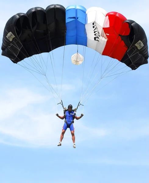 Чемпионаты мира по парашютам — стоковое фото