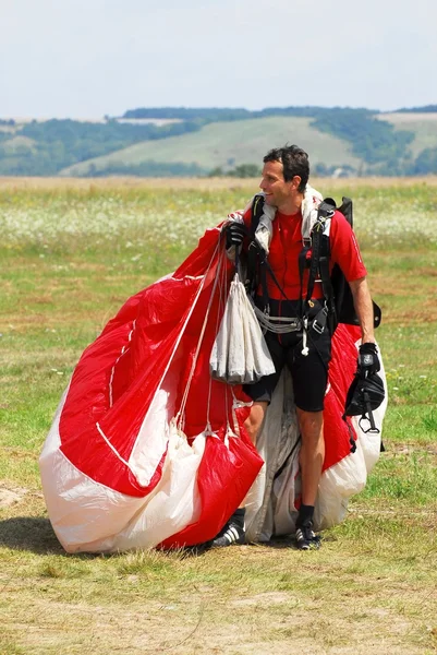 World parachuting championships — Stock Photo, Image