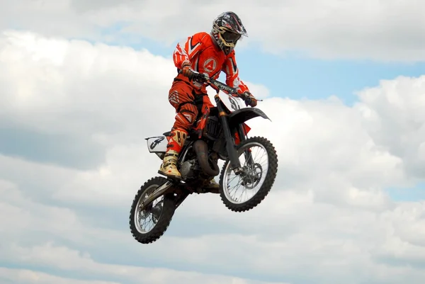 Motokros mx rider — Stock fotografie