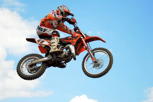 Mx motocrossförare — Stockfoto