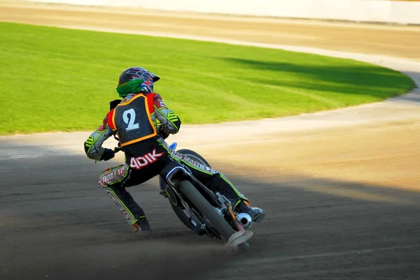 Speedway rider — Stockfoto