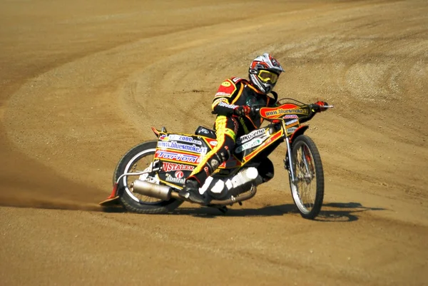 Speedway rider — Stock Fotó