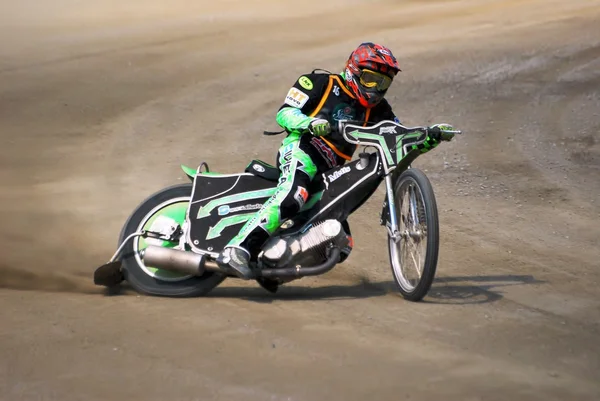 Speedway rider — Stockfoto