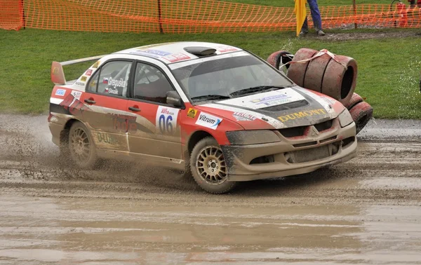 Autó Rallye — Stock Fotó