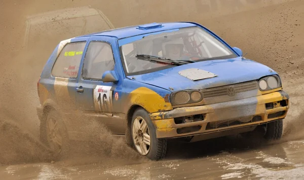 Carro de rali — Fotografia de Stock