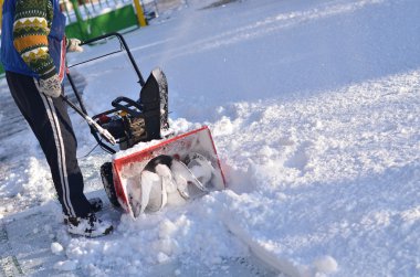 Snowblower clipart