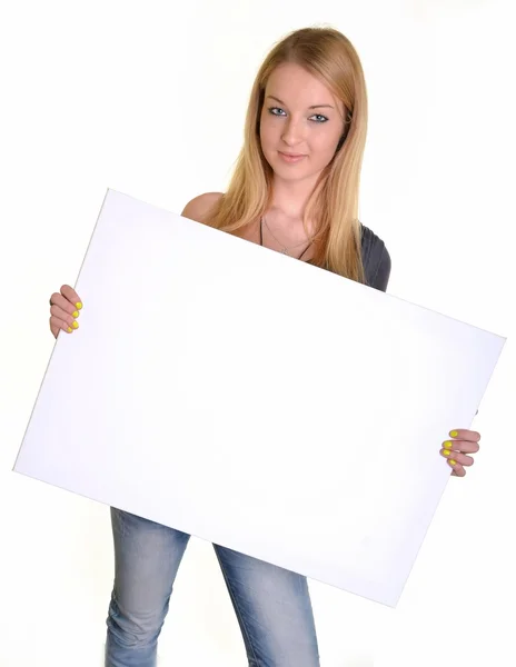 Sexy blonde woman — Stock Photo, Image