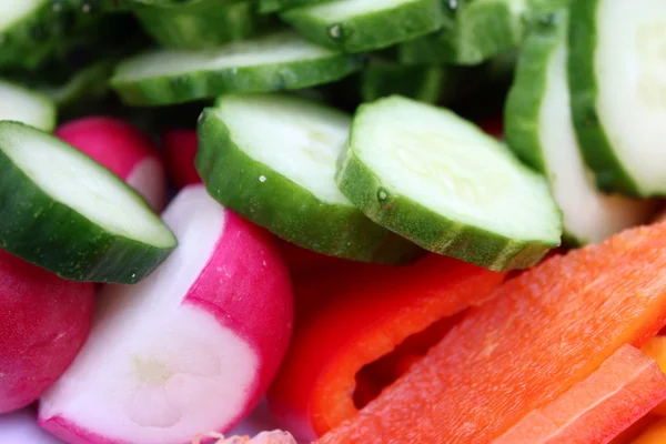 stock image Vegetarian spring salad