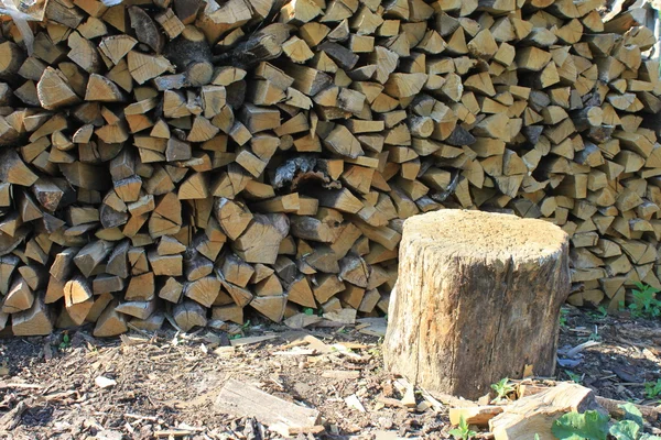 Багато дров — стокове фото
