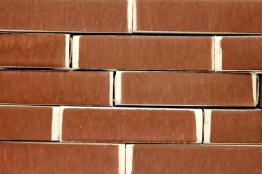 The brickwork of matchboxes clipart