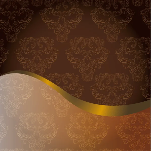 Classique motif damassé vintage — Image vectorielle