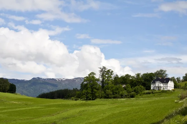 Paisagem rural de norway — Fotografia de Stock