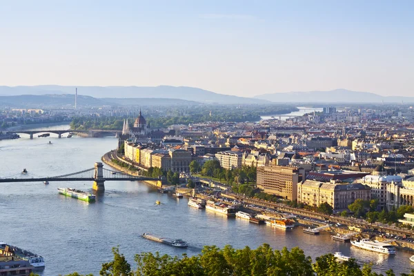 Panorama Budapešti — Stock fotografie