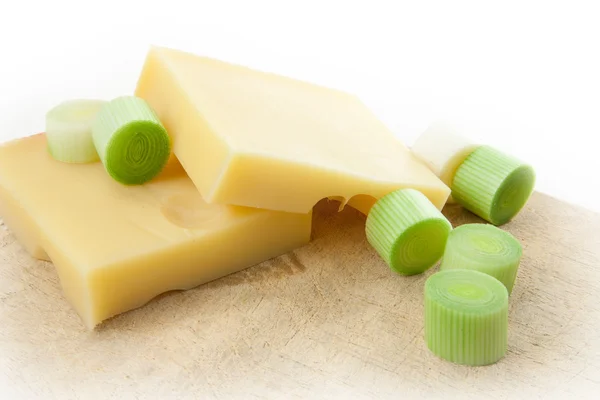 Swiss edam cheese — Stock Photo, Image