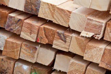 Wood planks close-up clipart