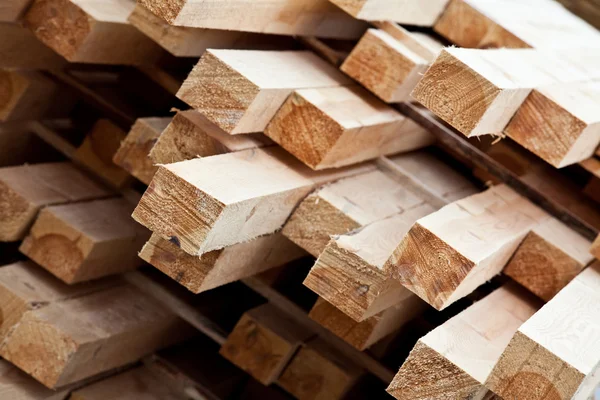 Pile of planks Royalty Free Stock Images