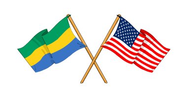 Amerika en gabon Bondgenootschap en vriendschap