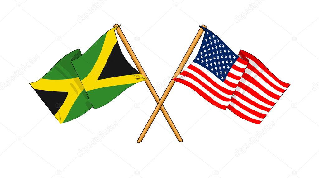 America and Jamaica alliance and friendship