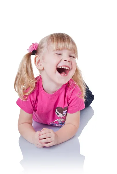 Śmiech dziecka — Zdjęcie stockowe