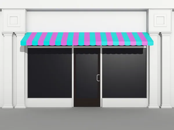 Shopfront - магазин на первой линии — стоковое фото