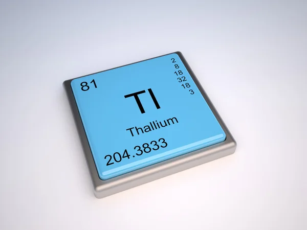 Thallium — Stock fotografie