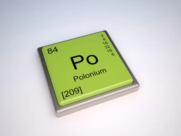Polonium — Stock Photo, Image