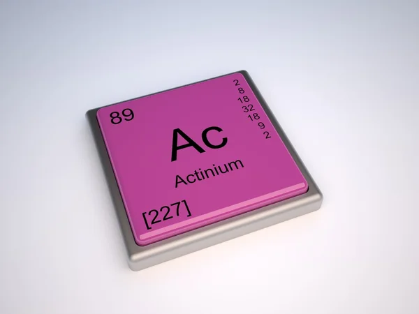 Actinium — Stock fotografie
