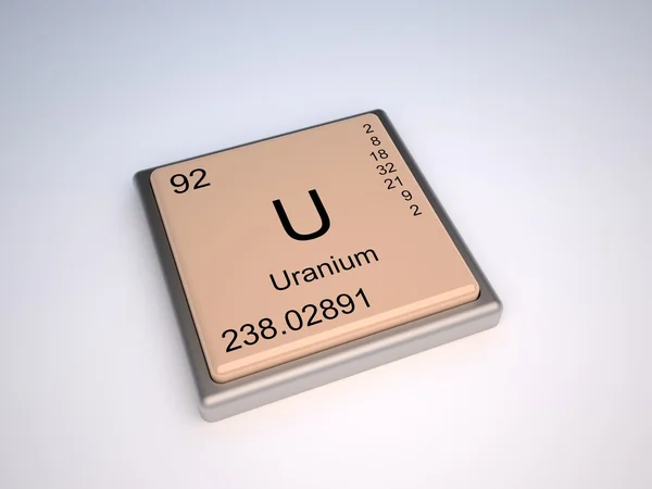 Uránium — Stock Fotó