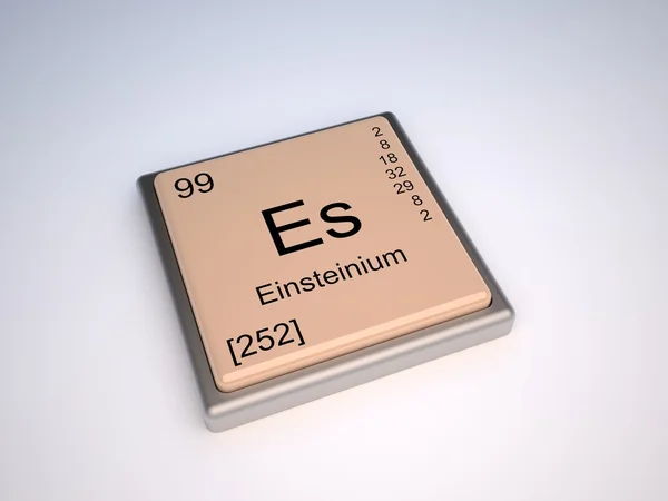 Einsteinium — Stock fotografie
