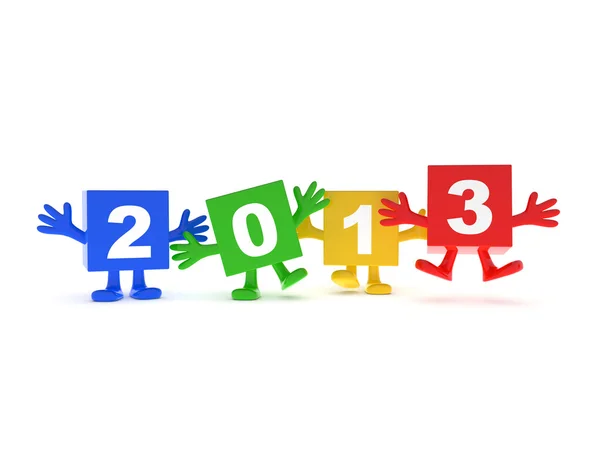 2013 カレンダーの背景 — ストック写真