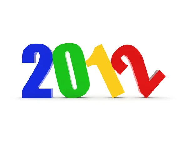 2012 calendar background — Stock Photo, Image