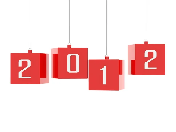Calendario 2012 sfondo — Foto Stock