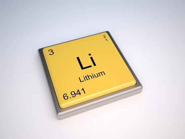 Lithium — Stockfoto