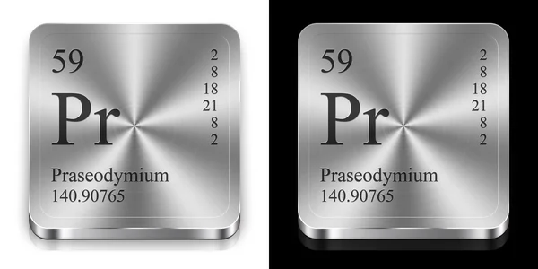 Praseodymium — стокове фото