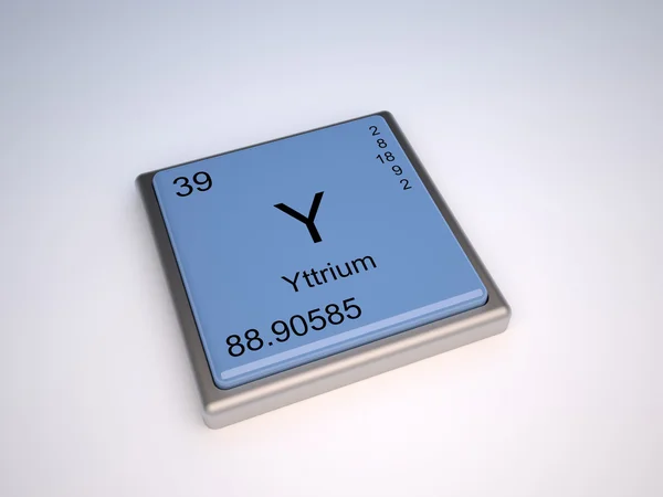 Yttrium — Stockfoto