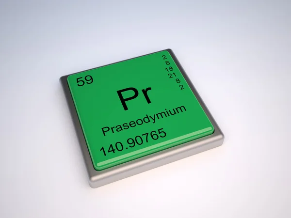 Praseodymium — Stockfoto