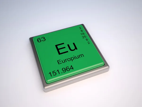 Europium — Stock Photo, Image