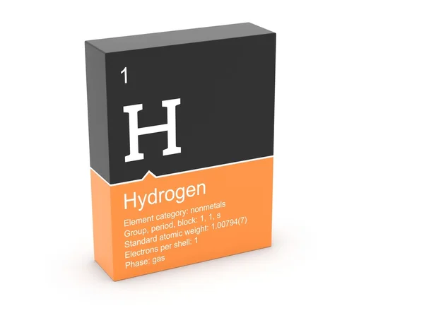 Hidrogénio — Fotografia de Stock