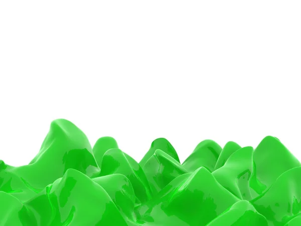 stock image Green waves moving