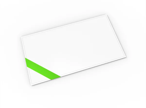 Tarjeta de felicitación en blanco (para saludo o felicitación ) —  Fotos de Stock