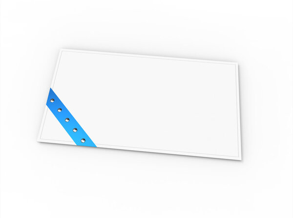 Blank greeting card (for greeting or congratulation)