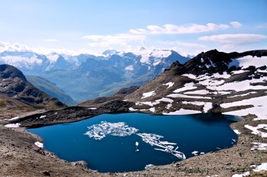 Park of Vanoise, The French Alps. clipart