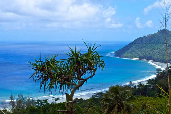 Bay of Rurutu island — Stock Photo, Image