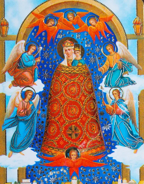 Православна ікона — стокове фото