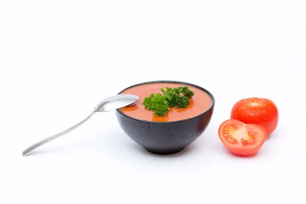 Ντοματόσουπα — Φωτογραφία Αρχείου