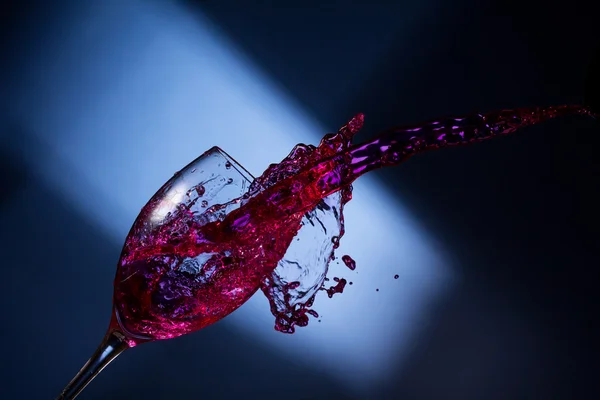 Spruzzi di vino — Foto Stock