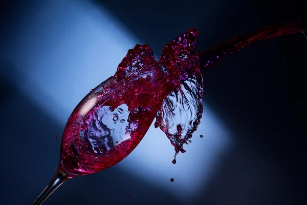 Брызги вина — стоковое фото